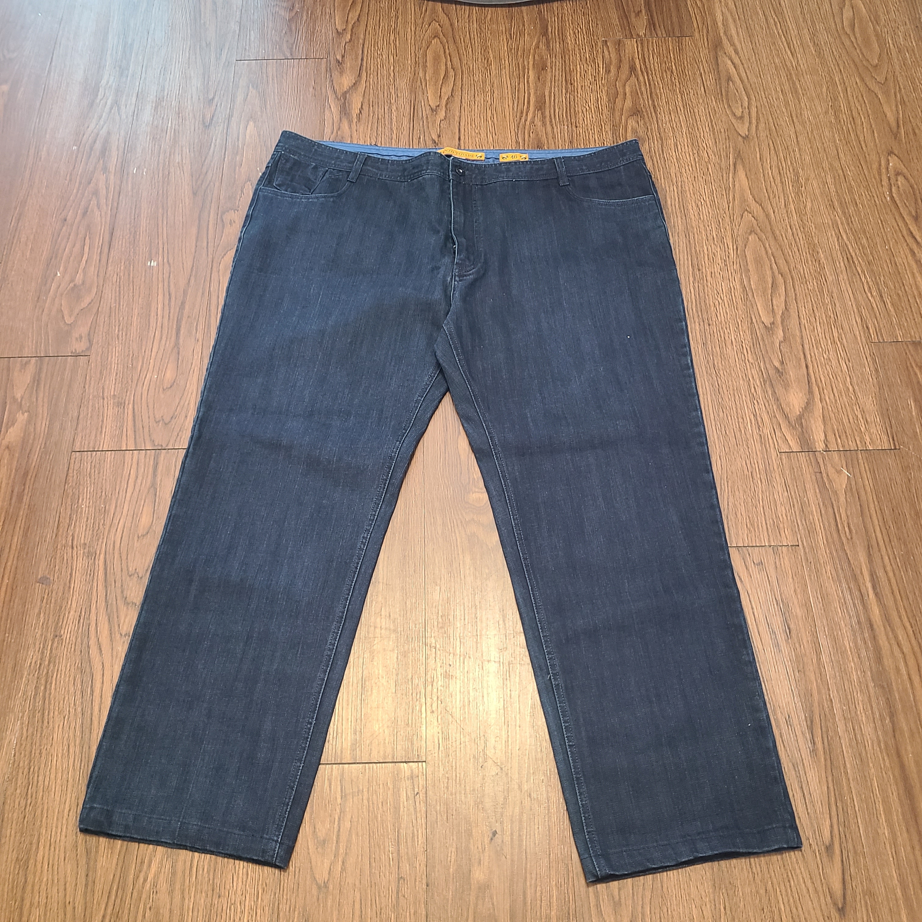 Mens Relaxed Fit Jeans In Dark Indigo